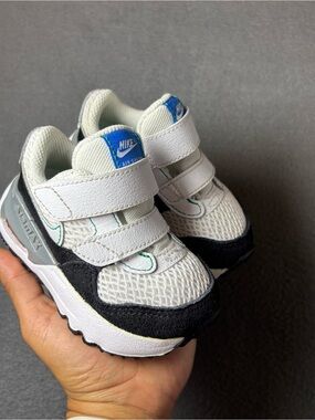 Nike Air Max SYSTM TD 'White Black Green' Toddler Size 5C